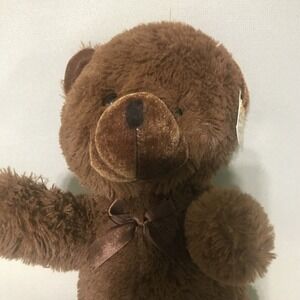 Cuddly Cousins Teddy Bear Plush Stuffed Toy Brown 13" Tall With Tags